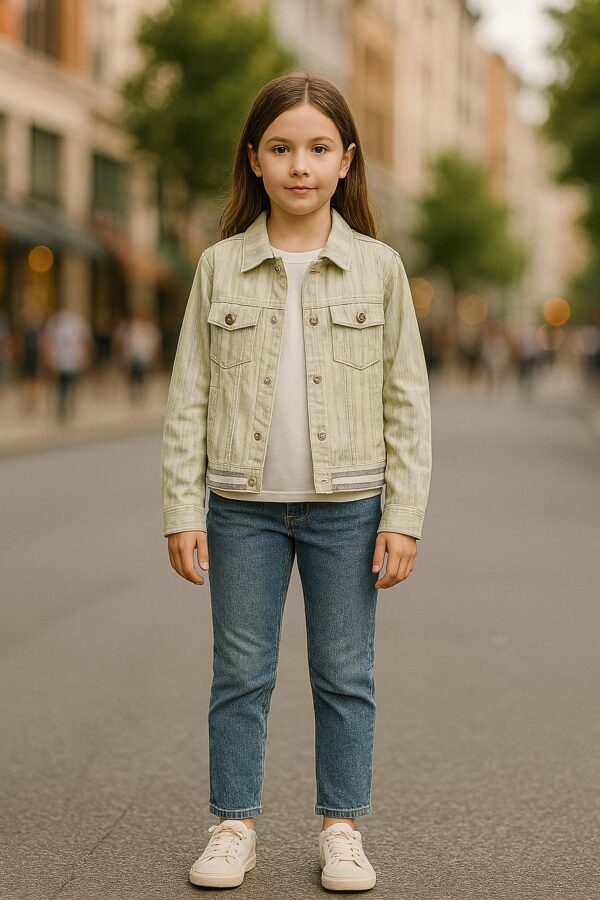 Trendy & Stylish Jacket with Shirt for Girls
