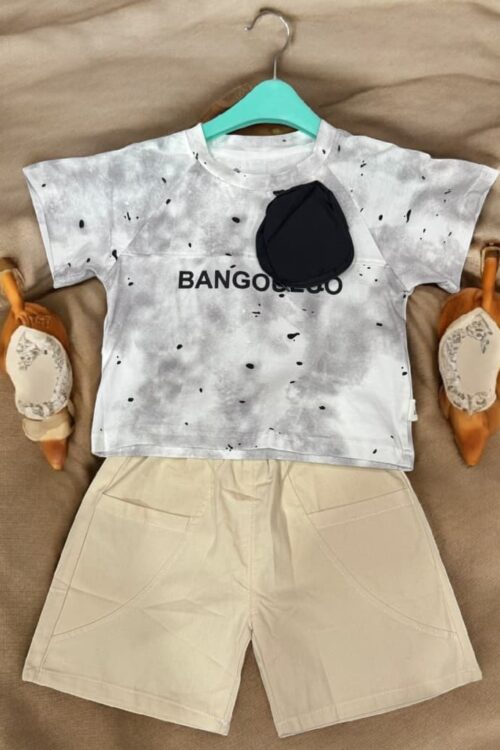 Boys 2 Piece Shirt With Shorts