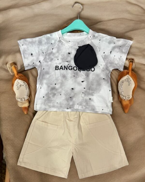 Boys 2 Piece Shirt With Shorts
