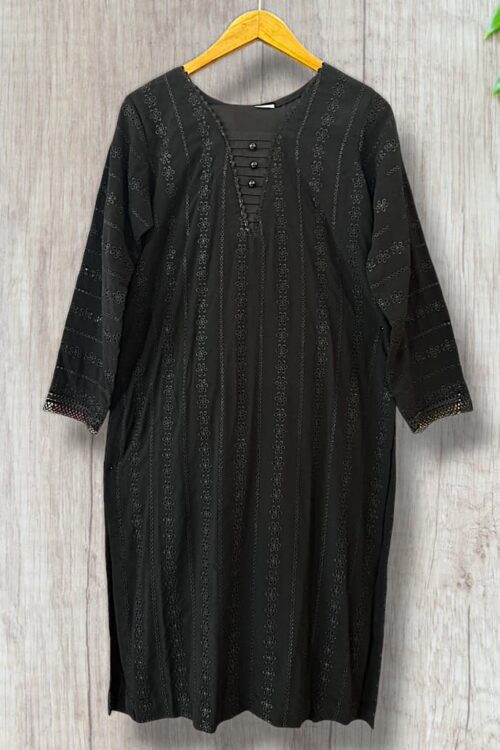 Chikankari Embroidered Lawn  3 Piece Shirt Trousers & Dupatta