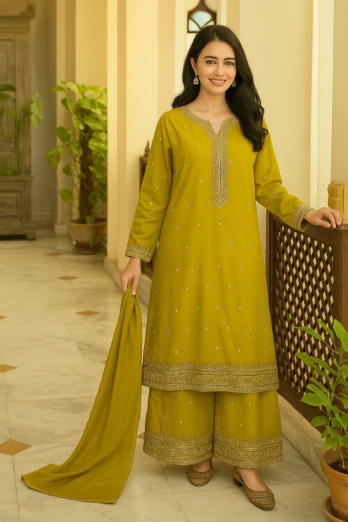 Partywear Palazzo Suit
